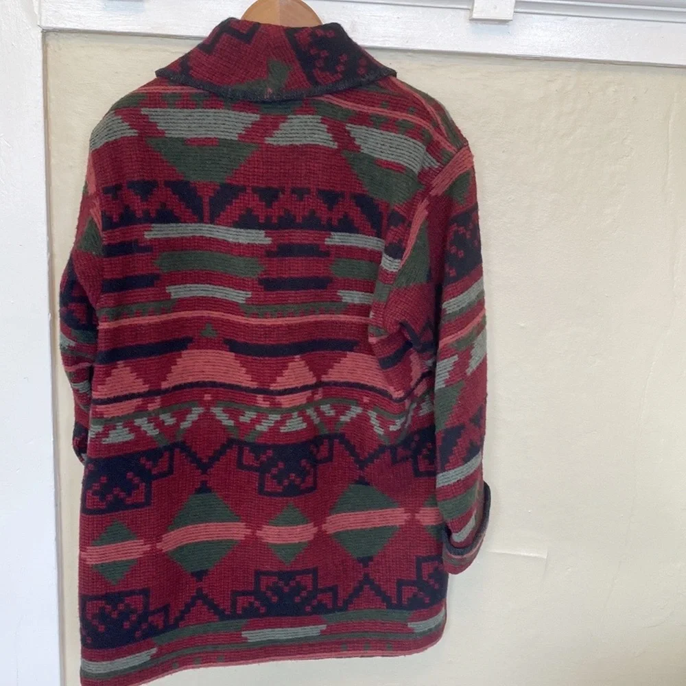 Vintage Eddie Bauer Wool Southwest Jacket Coat - Picture 6 of 6